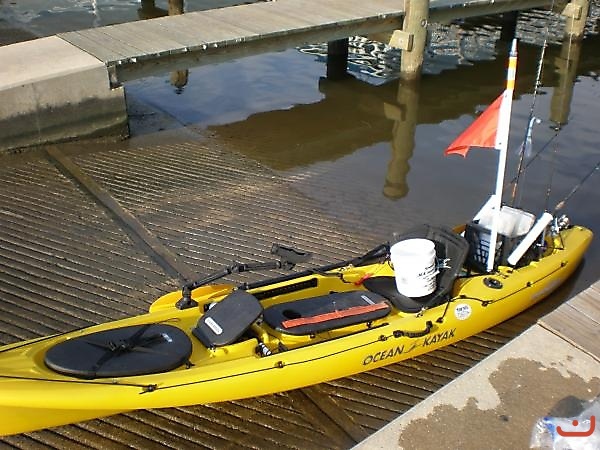 Rigged Kayak