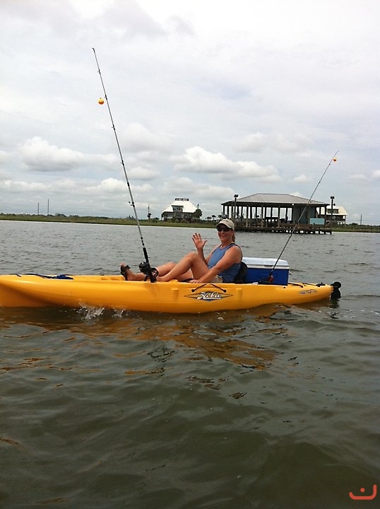 kayak Fishing Calcasieu Lake, Lake Charles, LA_2