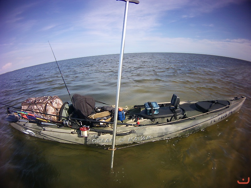 first fishing trip in my new yak_1