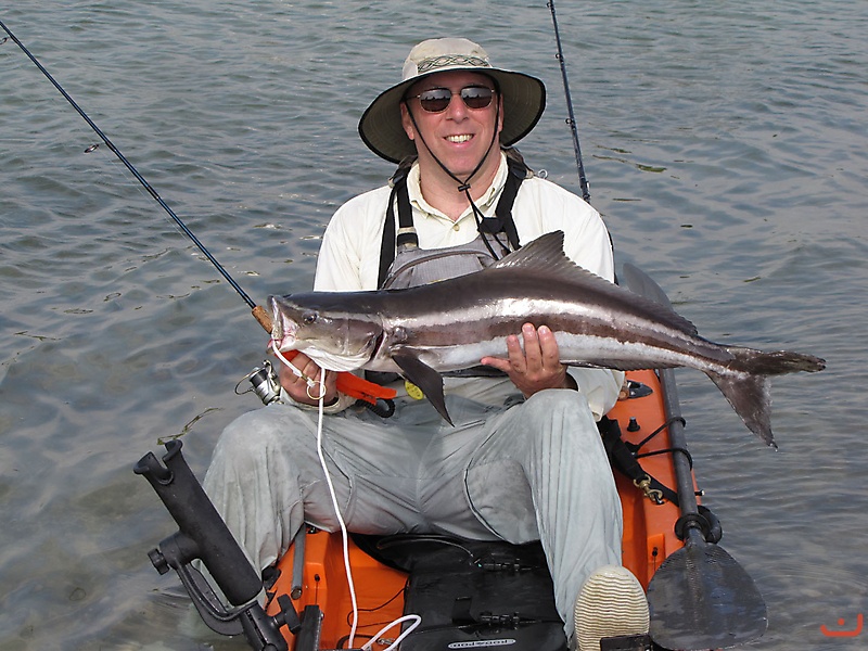 Jon with his first cobia